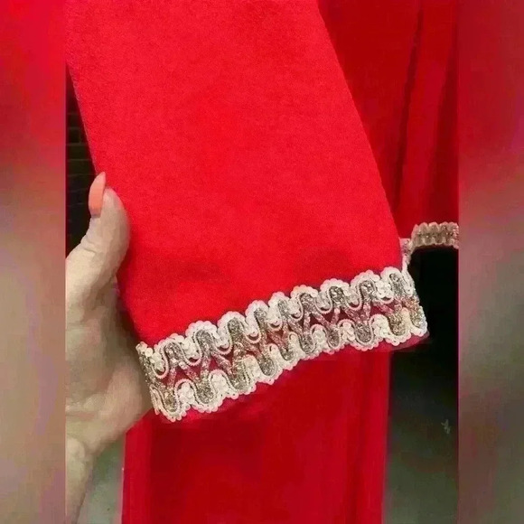 🔥🔥🔥Vintage/authentic/rare 1970’s Exquisitely Handmade Maxi Dress - Picture 5 of 12